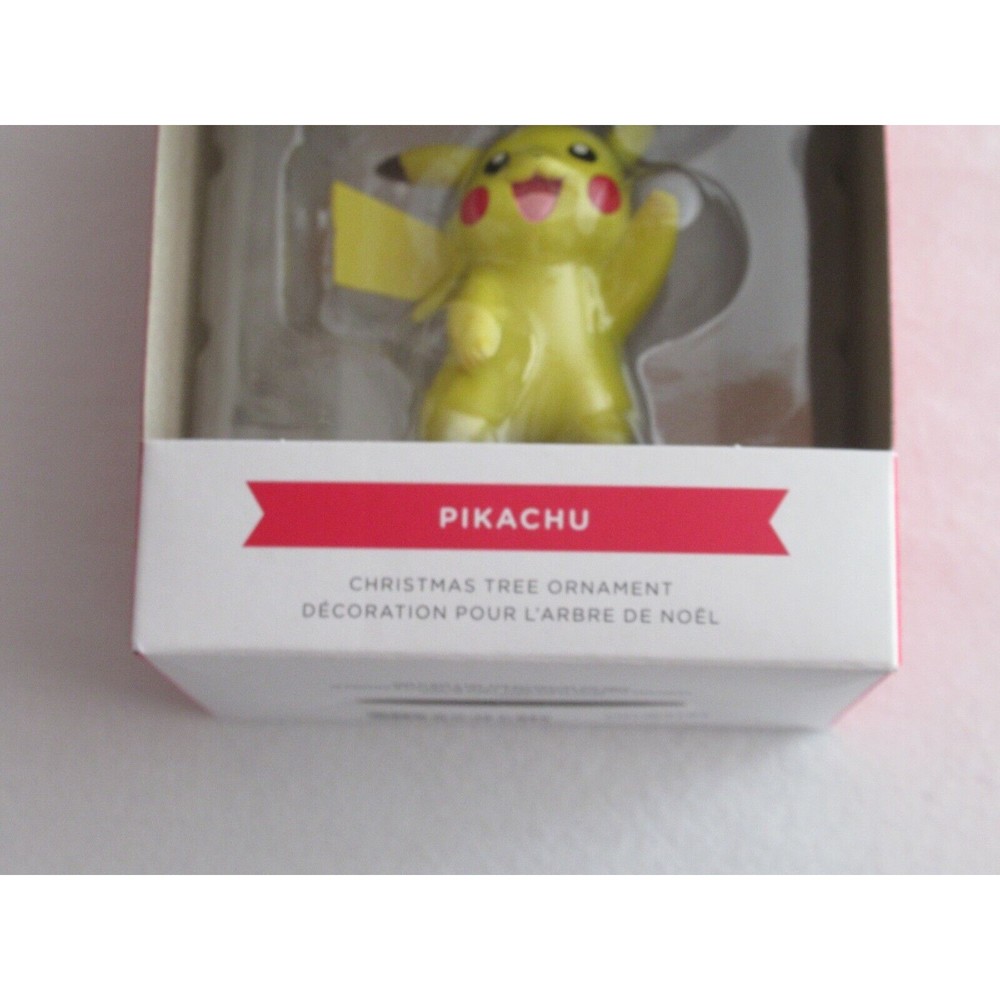 NEW 2021 Hallmark PIKACHU Pokemon Hanging Christmas Tree Ornament Walmart - Picture 5 of 11
